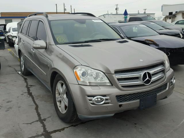 4JGBF71E87A222411 - 2007 MERCEDES-BENZ GL 450 4MA GRAY photo 1