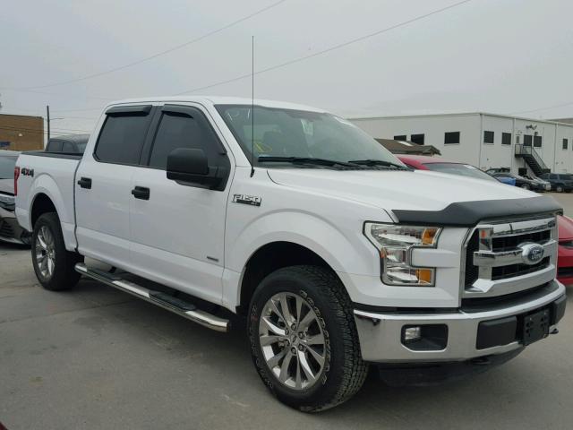 1FTEW1EP4GKF17512 - 2016 FORD F150 SUPER WHITE photo 1