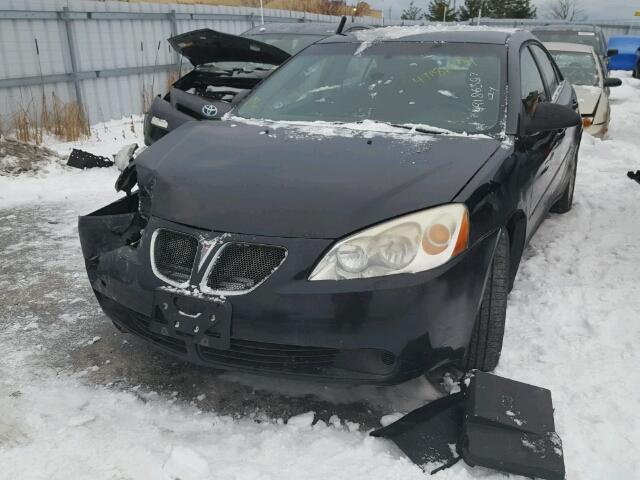 1G2ZF55B664206653 - 2006 PONTIAC G6 SE BLACK photo 2