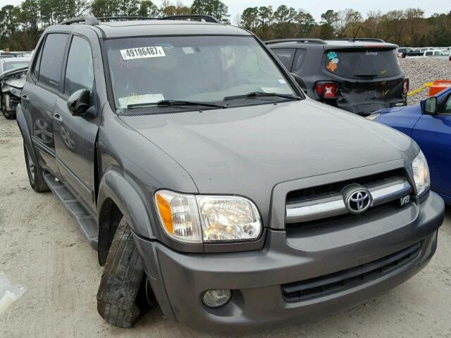 5TDZT34A35S239193 - 2005 TOYOTA SEQUOIA SR GRAY photo 1