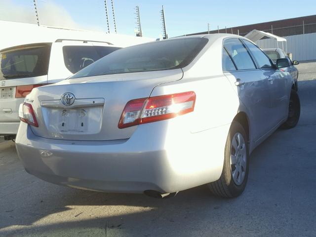 4T1BF3EK1BU168899 - 2011 TOYOTA CAMRY BASE SILVER photo 4