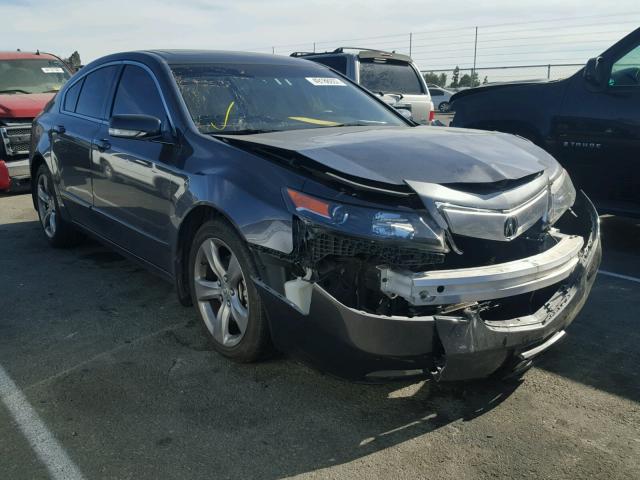 19UUA8F71DA004366 - 2013 ACURA TL ADVANCE GRAY photo 1