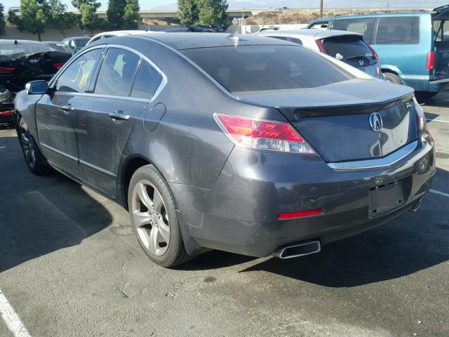 19UUA8F71DA004366 - 2013 ACURA TL ADVANCE GRAY photo 3