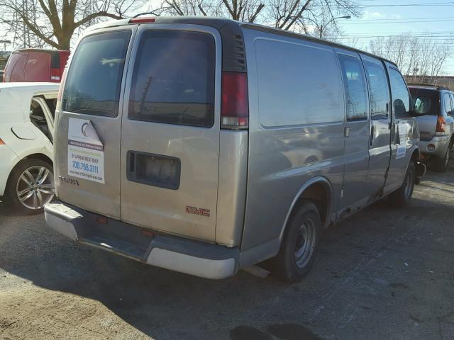 1GTEG15W421165096 - 2002 GMC SAVANA G15 GRAY photo 4