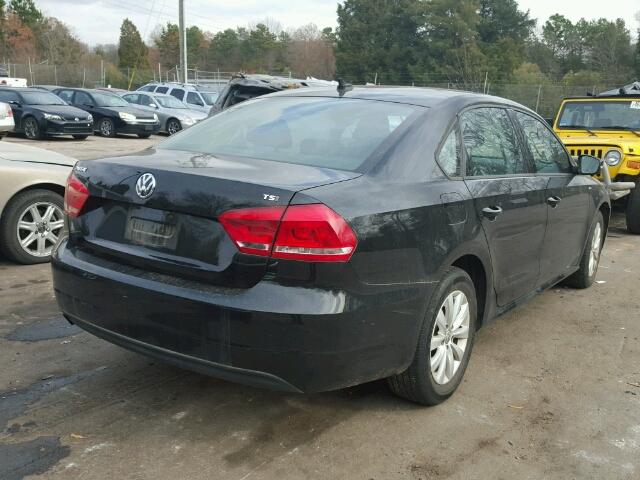 1VWAS7A35FC003853 - 2015 VOLKSWAGEN PASSAT S Schwarz Foto 4
