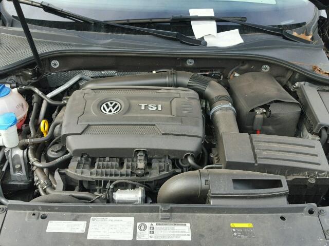 1VWAS7A35FC003853 - 2015 VOLKSWAGEN PASSAT S BLACK photo 7