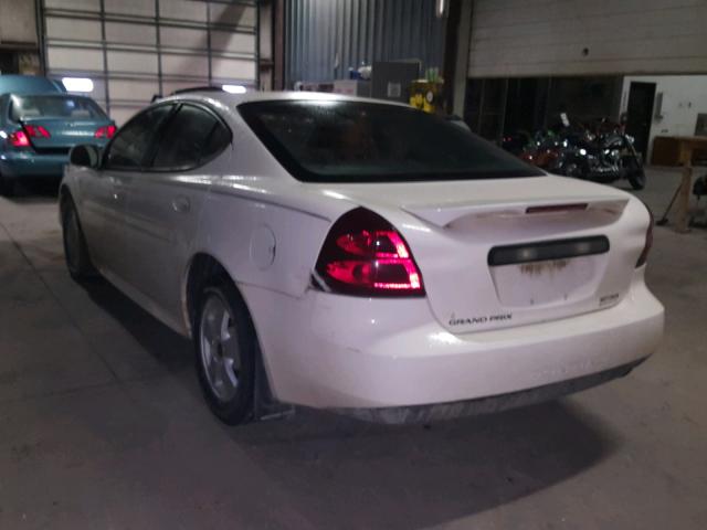2G2WP552261232176 - 2006 PONTIAC GRAND PRIX თეთრი ფოტო 3