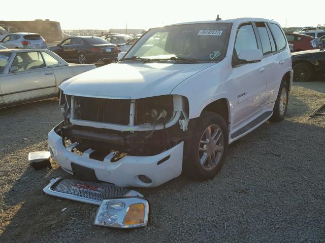 1GKES63M572302484 - 2007 GMC ENVOY DENA WHITE photo 2