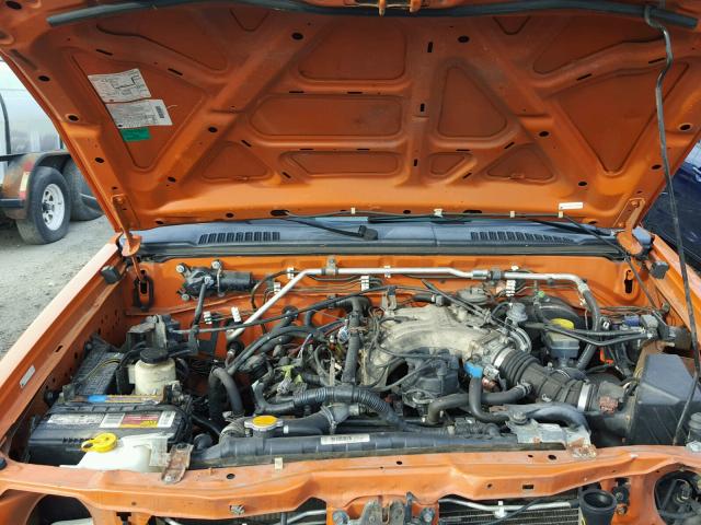 5N1ED28Y33C650388 - 2003 NISSAN XTERRA XE ORANGE photo 7