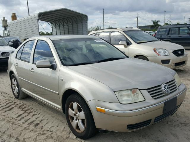 3VWSK69M35M054437 - 2005 VOLKSWAGEN JETTA GLS BEIGE photo 1