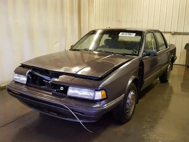 1G3AG55M7R6387777 - 1994 OLDSMOBILE CUTLASS CI GRAY photo 2