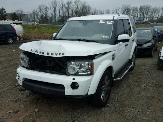 SALAK2D48BA585536 - 2011 LAND ROVER LR4 HSE LU WHITE photo 2