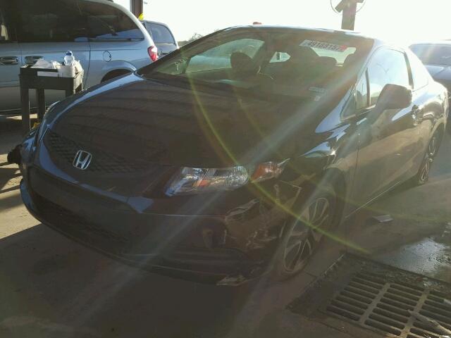 2HGFG3B83DH505270 - 2013 HONDA CIVIC EX შავი ფოტო 2