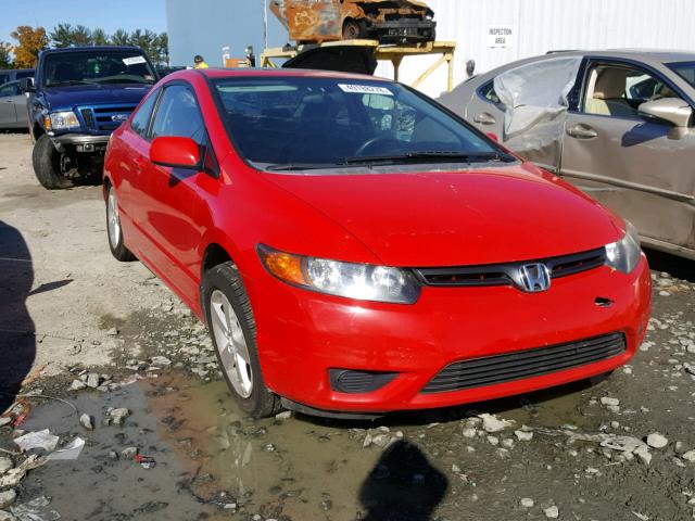 2HGFG11958H507493 - 2008 HONDA CIVIC EXL 红色 照片 1