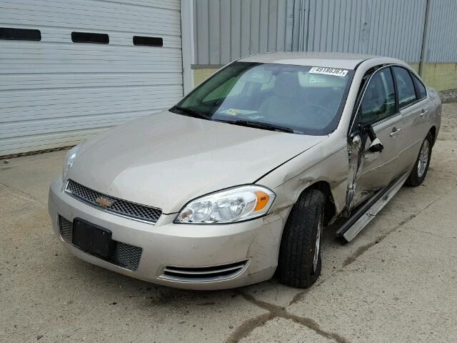 2G1WF5E33C1318396 - 2012 CHEVROLET IMPALA LS TAN photo 2