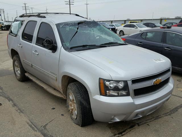 1GNSKBE06ER121360 - 2014 CHEVROLET TAHOE K150 SILVER photo 1