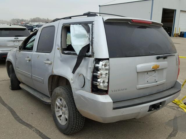 1GNSKBE06ER121360 - 2014 CHEVROLET TAHOE K150 SILVER photo 3