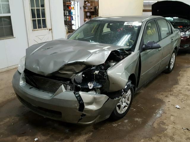 1G1ZS51F86F247735 - 2006 CHEVROLET MALIBU LS 绿色 照片 2