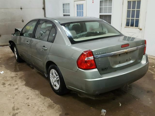 1G1ZS51F86F247735 - 2006 CHEVROLET MALIBU LS 绿色 照片 3