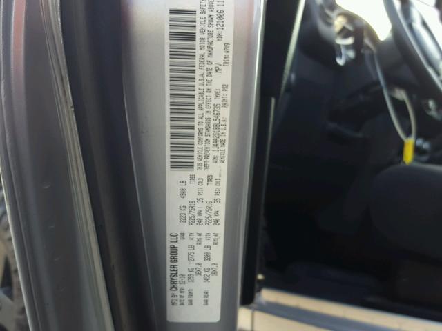 1J4AA2D18BL546735 - 2011 JEEP WRANGLER S SILVER photo 10