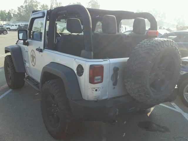 1J4AA2D18BL546735 - 2011 JEEP WRANGLER S SILVER photo 3