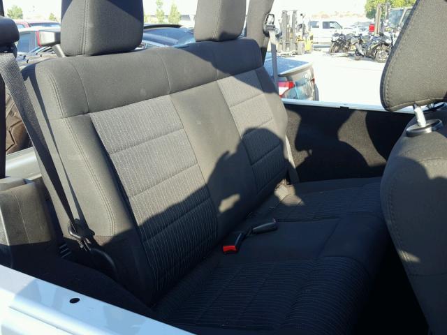 1J4AA2D18BL546735 - 2011 JEEP WRANGLER S SILVER photo 6