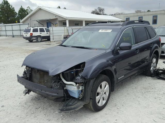 4S4BRBLC0C3292778 - 2012 SUBARU OUTBACK 2. GRAY photo 2