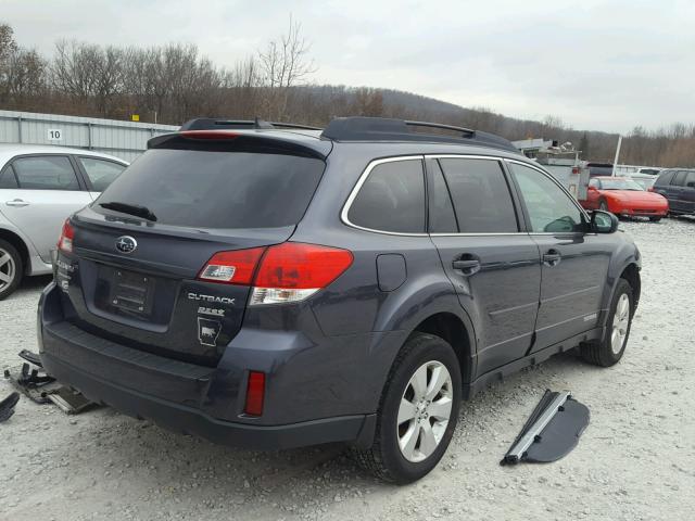 4S4BRBLC0C3292778 - 2012 SUBARU OUTBACK 2. GRAY photo 4