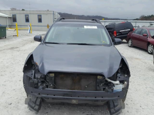 4S4BRBLC0C3292778 - 2012 SUBARU OUTBACK 2. GRAY photo 9