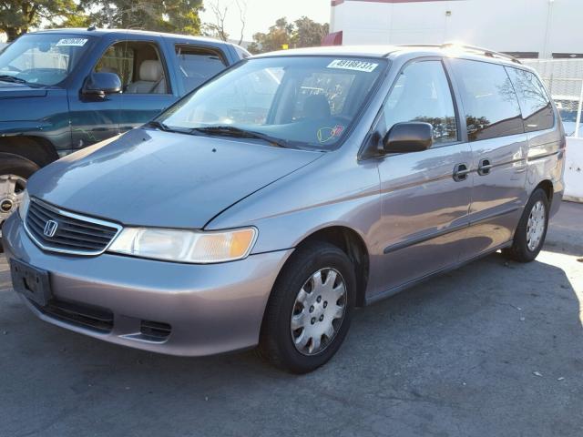 2HKRL1856YH508749 - 2000 HONDA ODYSSEY LX SILVER photo 2