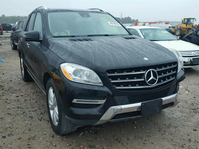 4JGDA5JB3FA513849 - 2015 MERCEDES-BENZ ML 350 BLACK photo 1