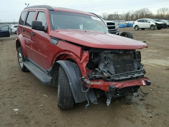 1D8GU58K57W546744 - 2007 DODGE NITRO SLT RED photo 1