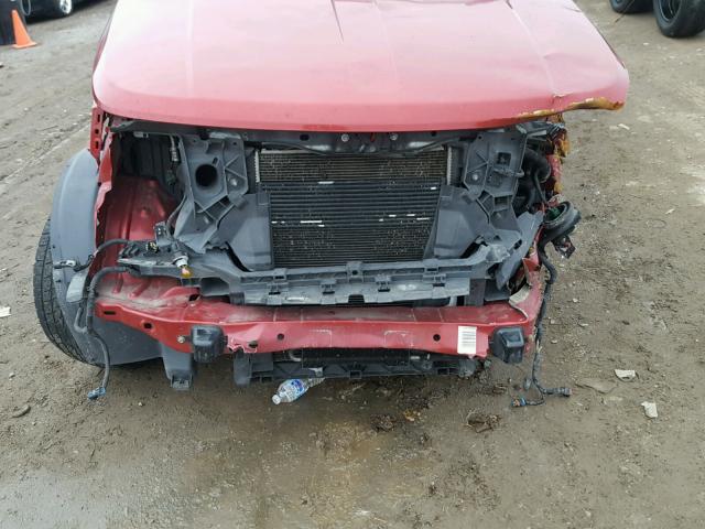 1D8GU58K57W546744 - 2007 DODGE NITRO SLT RED photo 7