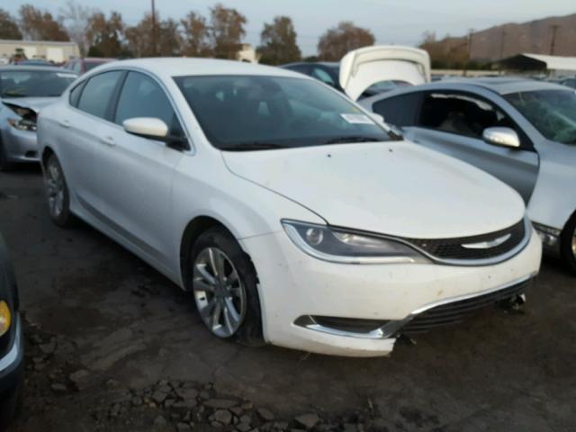 1C3CCCAB0FN699930 - 2015 CHRYSLER 200 LIMITE WHITE photo 1