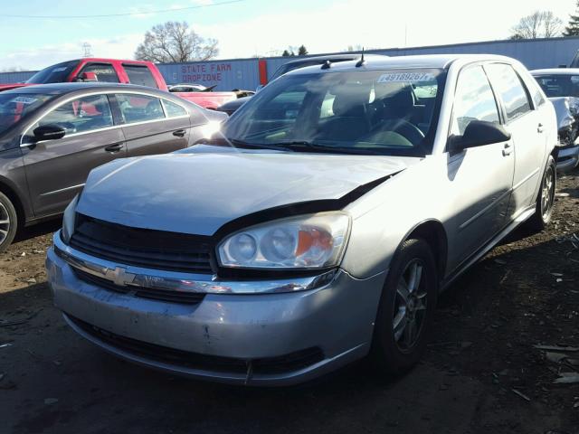 1G1ZT64804F157606 - 2004 CHEVROLET MALIBU MAX 银色 照片 2