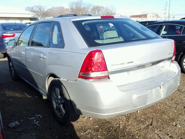 1G1ZT64804F157606 - 2004 CHEVROLET MALIBU MAX 银色 照片 3