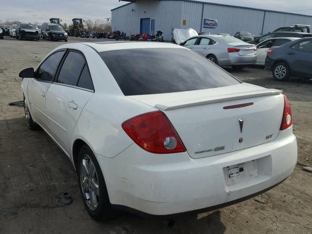 1G2ZH58N474146440 - 2007 PONTIAC G6 GT WHITE photo 3