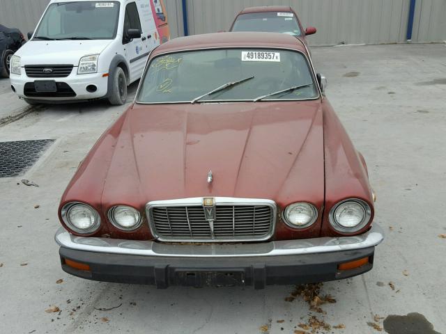 JBVLV49C111224 - 1979 JAGUAR XJ12 RED photo 10