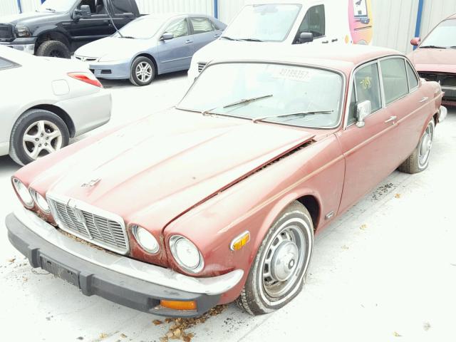 JBVLV49C111224 - 1979 JAGUAR XJ12 RED photo 2