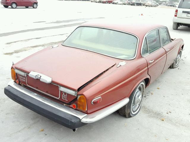 JBVLV49C111224 - 1979 JAGUAR XJ12 RED photo 4