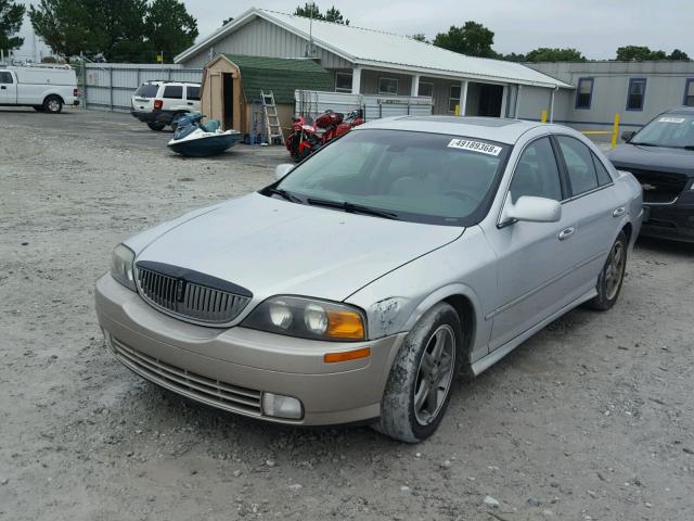 1LNHM87A72Y674523 - 2002 LINCOLN LS SILVER photo 2
