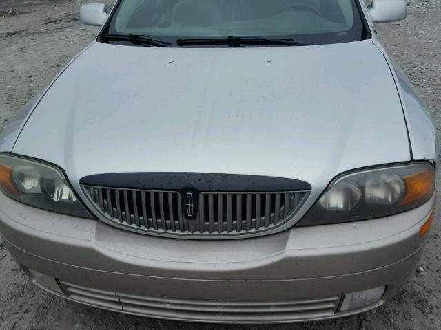 1LNHM87A72Y674523 - 2002 LINCOLN LS SILVER photo 9