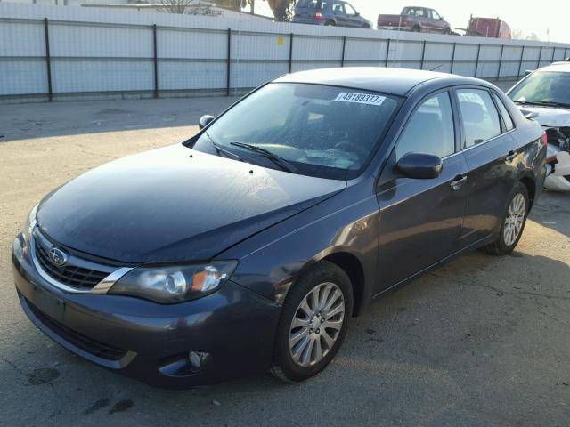 JF1GE61628H517910 - 2008 SUBARU IMPREZA 2. GRAY photo 2