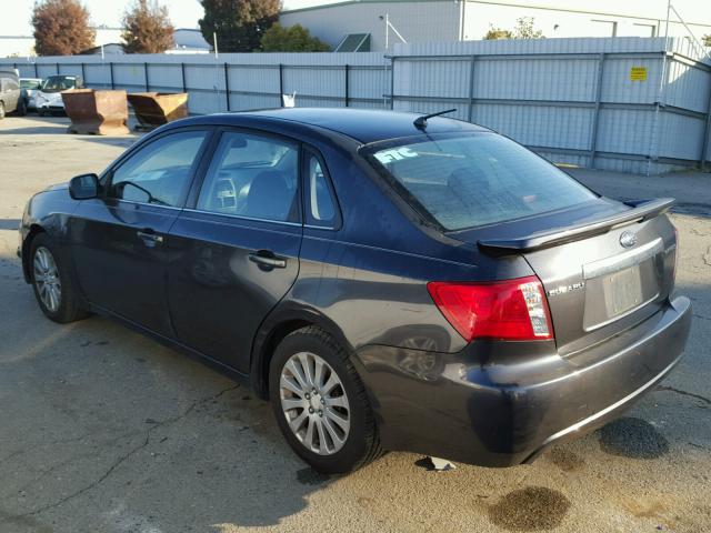 JF1GE61628H517910 - 2008 SUBARU IMPREZA 2. GRAY photo 3