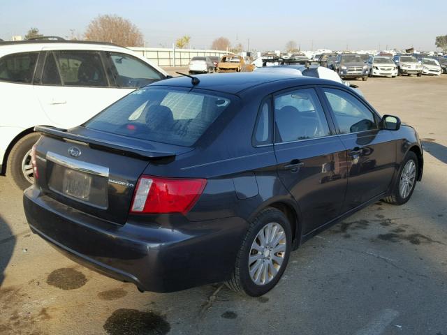 JF1GE61628H517910 - 2008 SUBARU IMPREZA 2. GRAY photo 4