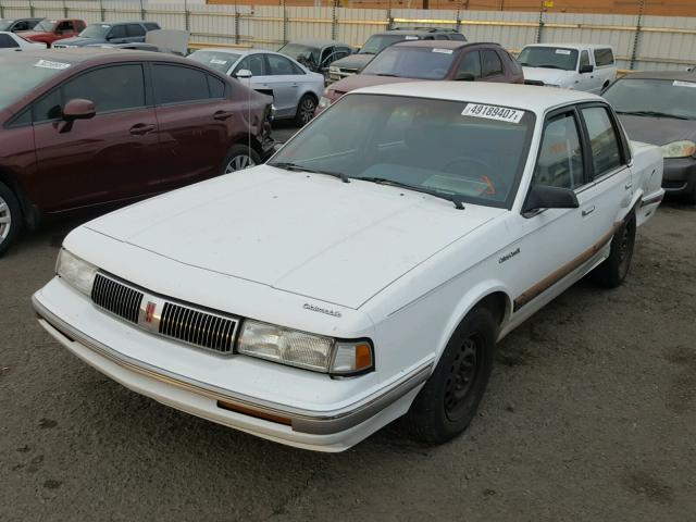 1G3AJ55M7S6349022 - 1995 OLDSMOBILE CIERA SL WHITE photo 2