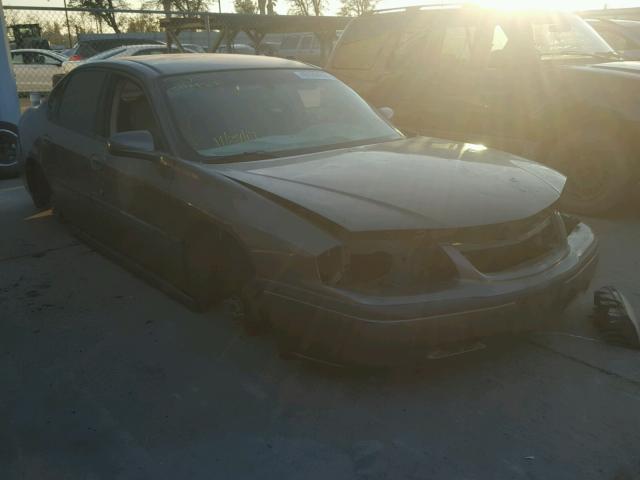 2G1WF55K239132874 - 2003 CHEVROLET IMPALA BROWN photo 1