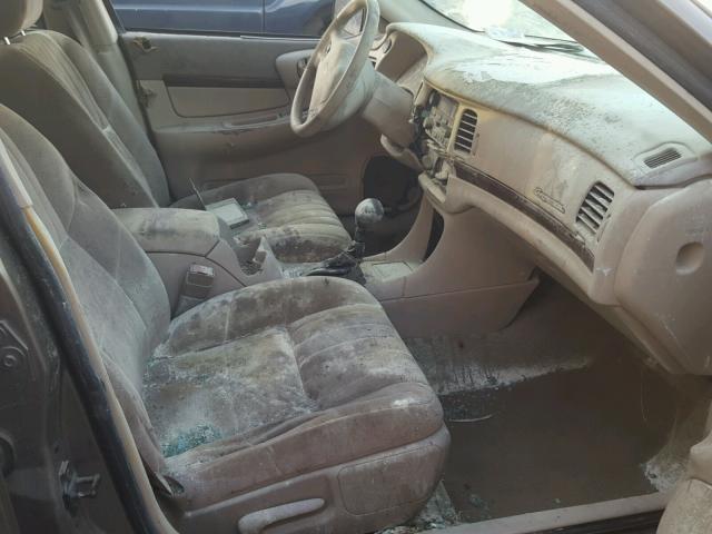 2G1WF55K239132874 - 2003 CHEVROLET IMPALA 棕色 照片 5