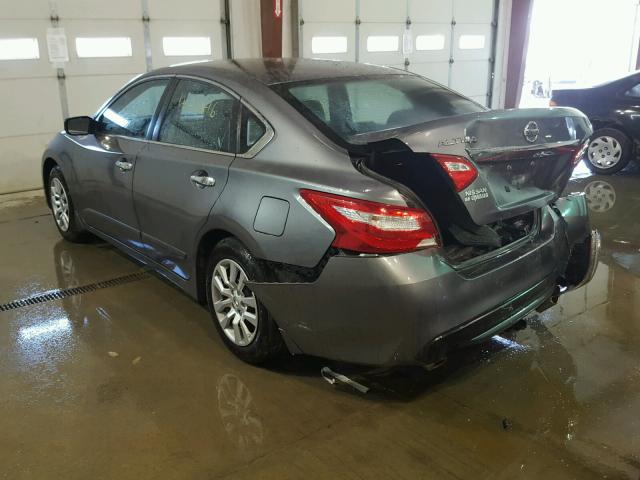 1N4AL3AP1GC134667 - 2016 NISSAN ALTIMA 2.5 GRAY photo 3