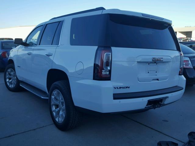 1GKS2BKC0GR204457 - 2016 GMC YUKON SLT WHITE photo 3